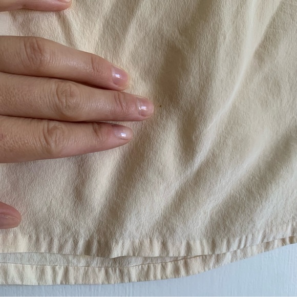 Vintage silk embroidered blouse Doen Style - Picture 8 of 9